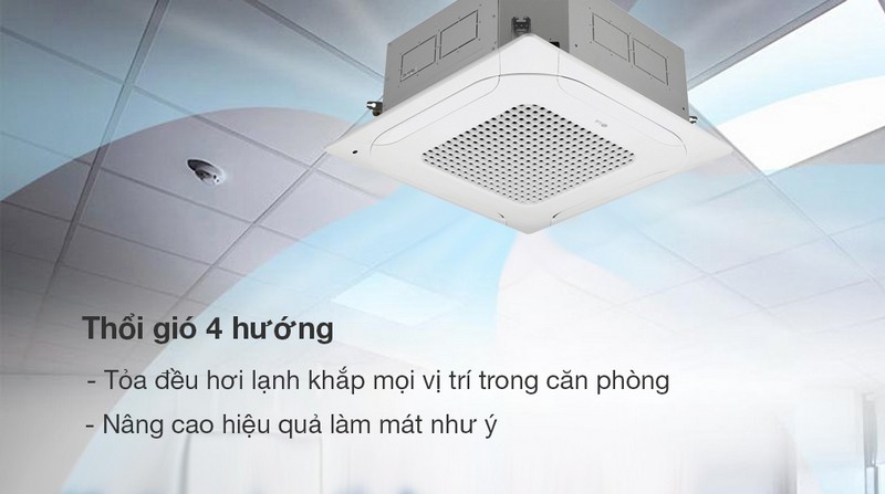 Thiết kế thông minh và sáng tạo của máy lạnh âm trần LG Inverter 2.5HP ZTNQ24GPLA0