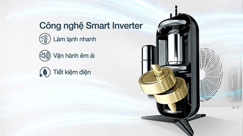 Máy lạnh âm trần LG Inverter 5HP ZTNQ48LMLA0  có chế độ tiết kiệm điện tối đa