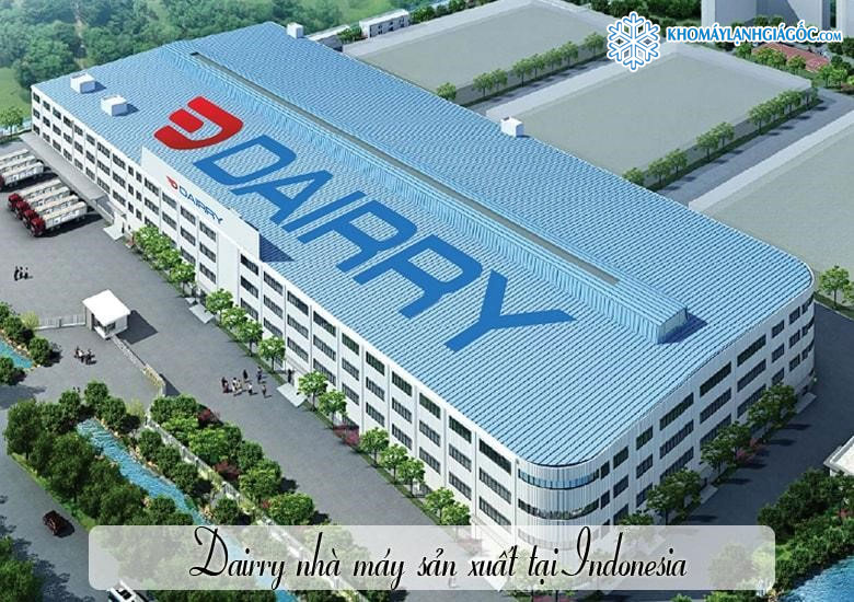 Dairry được nhập khẩu và sản xuất chính hãng tại Indonesia theo tiêu chuẩn của Quốc tế.