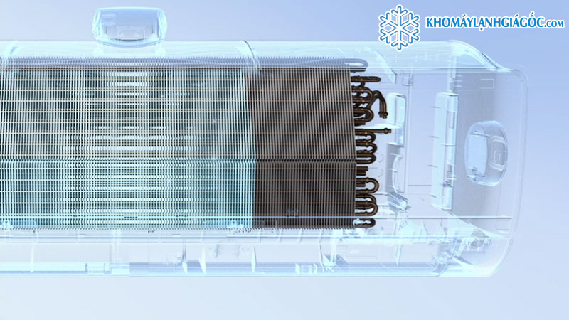 Chế độ tự động làm sạch trên máy lạnh LG giúp ngăn ngừa vi khuẩn, nấm mốc