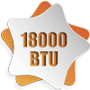 Công suất 18000Btu - 2HP