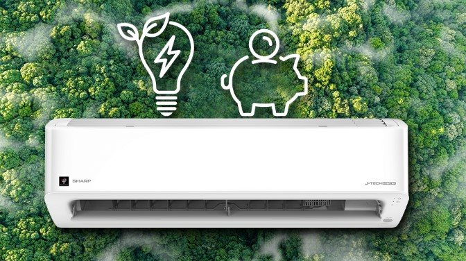Máy Lạnh Sharp Inverter 1.5 HP AH-XP13CMW (Model 2025) 2 Máy Lạnh Sharp Inverter 1.5 HP AH-XP13CMW