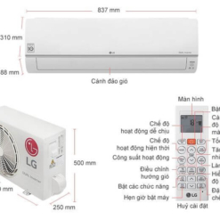 Máy Lạnh LG Inverter 1 HP V10API