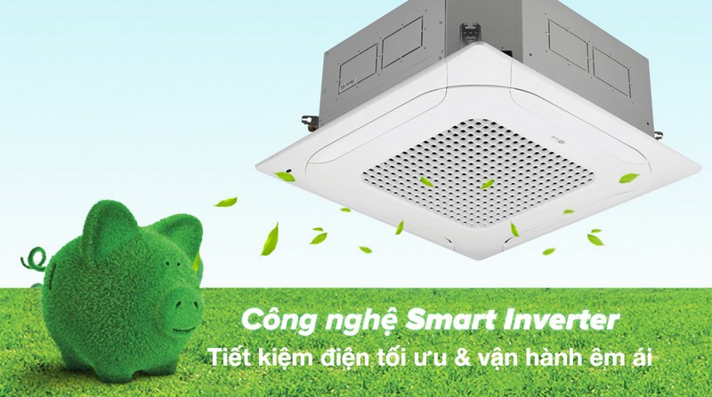 Dòng điều hòa âm trần LG Inverter 2.5HP ZTNQ24GPLA0 đời mới nhiều tính năng