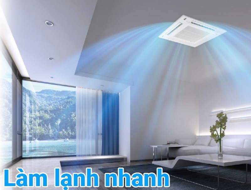 Máy lạnh âm trần Panasonic 2.5HP S22PU1H5 thiết kế tinh tế, nhỏ gọn và hiện đại