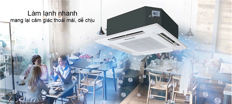 Thiết kế sáng tạo từ máy lạnh âm trần Panasonic Inverter 4HP S-3448PU3H