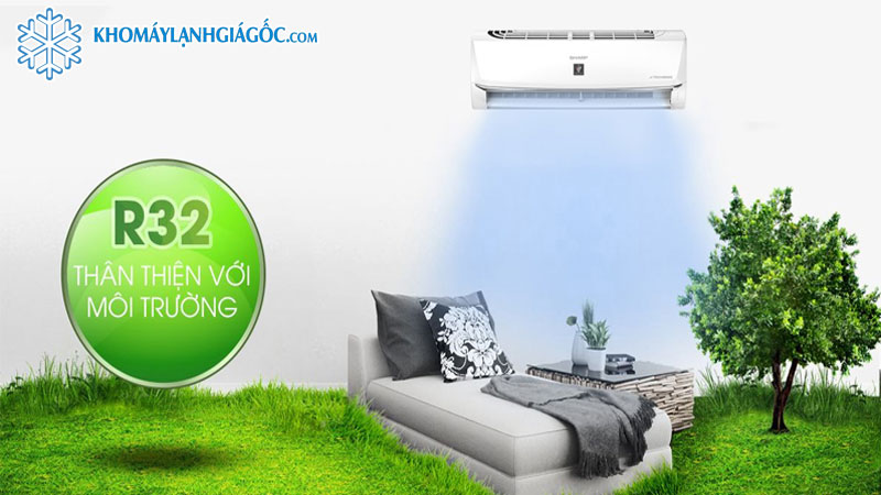 Sử dụng gas R32 tiên tiến góp phần bảo vệ môi trường sống