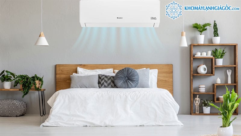 Máy Lạnh Gree Inverter 1.5 HP CHARM12CI 15 Cánh đảo gió kẹp