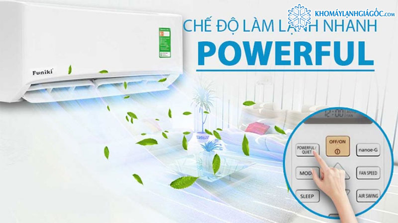 Với máy lạnh Funiki 2.5HP SC24MMC2 bạn sẽ không còn cảm giác chờ đợi hơi lạnh vào những ngày hè nóng bức