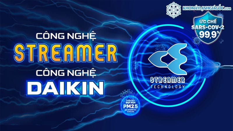 Công nghệ lọc khí Streamer làm ức chế Vi khuẩn, hiệu quả tới 99,9%
