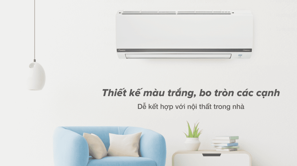 Thiết kế tinh tế và phạm vi làm lạnh nhỏ của Daikin FTKF25XVMV