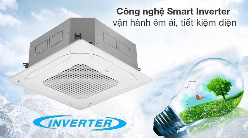 Điều hòa âm trần LG Inverter 3HP ZTNQ30GNLE0 với nhiều tính năng đời mới