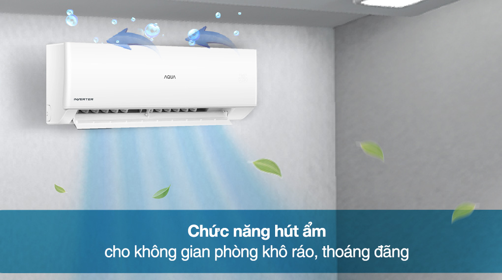 Máy lạnh Aqua Inverter 1 HP AQA-RV9QC 