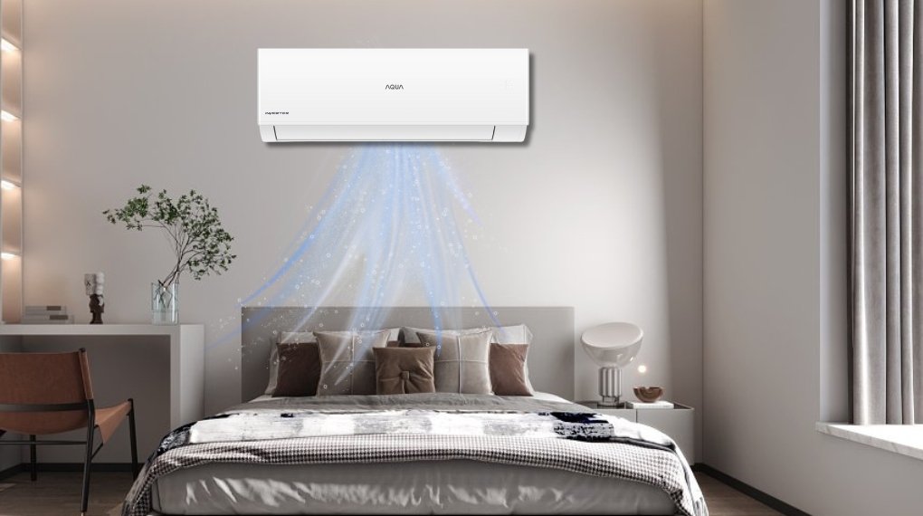 Thiết kế Máy lạnh Aqua Inverter 1.5 HP AQA-RV13QC
