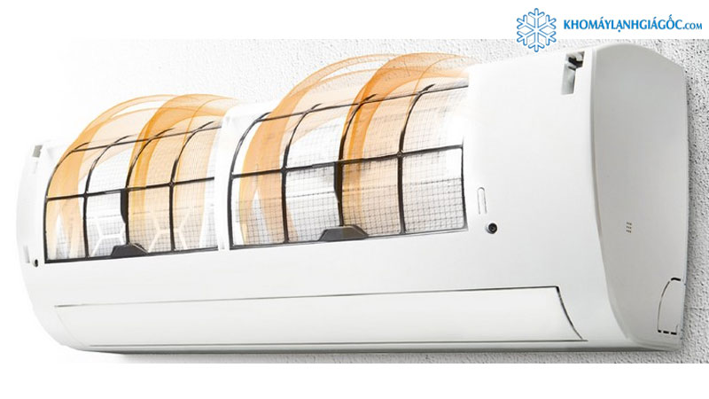 Chế độ tự động làm sạch trên máy lạnh LG giúp ngăn ngừa vi khuẩn, nấm mốc